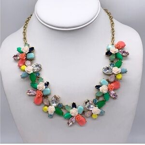 Jcrew rose necklace